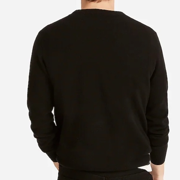 J crew cashmere crewneck sweater for men black - Picture 2 of 3